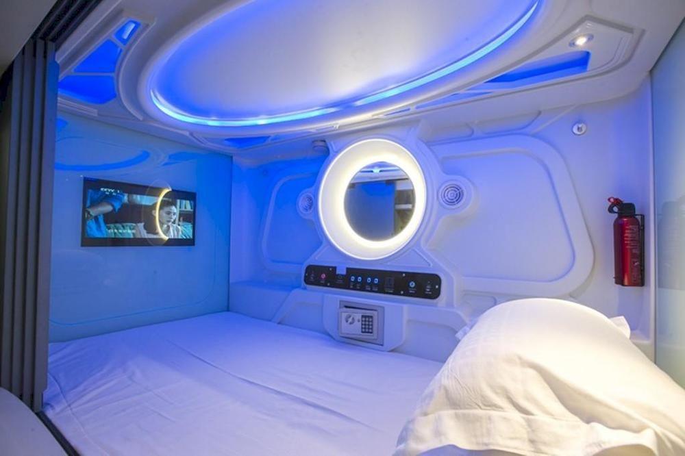 Pengheng Space Capsules Hotel Shenzhen Luaran gambar